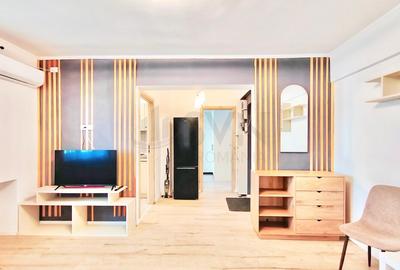 Apartament cu 3 camere decomandat, mobilat în Domenii