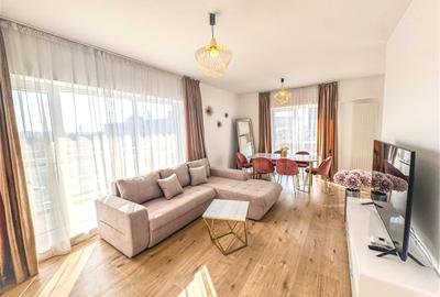 Apartament cu 3 camere decomandat, mobilat în Floreasca
