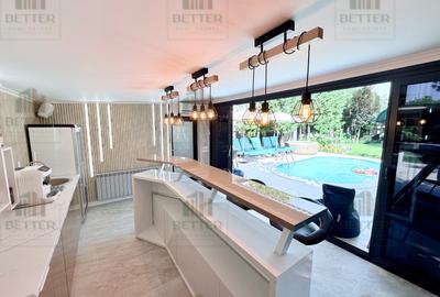 Casă premium P+1E+M cu piscină, bar și curte spectaculoasă | 648 mp tere Berceni - 11