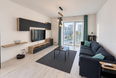 Apartament cu 2 camere decomandat, mobilat în Pipera