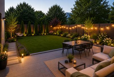 Garsonieră modernă cu grădină – spațiul tău privat de relaxare - 1
