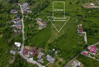 De vânzare – Teren intravilan + extravilan, 8.318 mp  Localitatea Rus, Maramures - 1