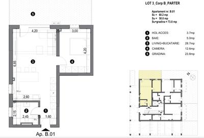 COMISION 0% I Apartament 2 camere cu grădină proprie. - 11