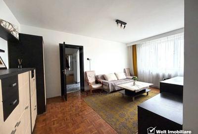 Apartament cu 2 camere semidecomandat, mobilat în Semicentral