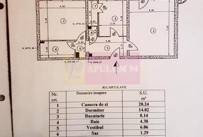 Vanzare apartament 2 camere, Goga-Anastasie Panu - 16