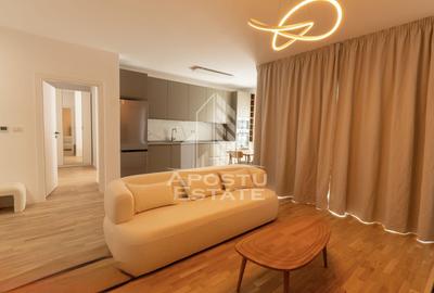 Apartament cu 2 camere semidecomandat în Central