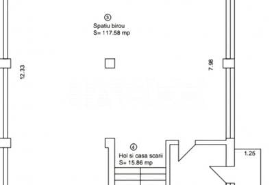 Spatiu de birouri de inchiriat 150 mp utili zona Valea Aurie - 9