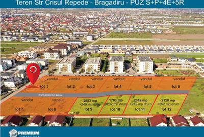 Loturi teren ,Bragadiru , Crisul Repede– ideale pentru dezvoltare imobiliară - 1