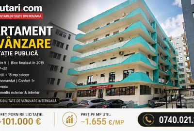 Apartament cu 2 camere semidecomandat în Exterior Est