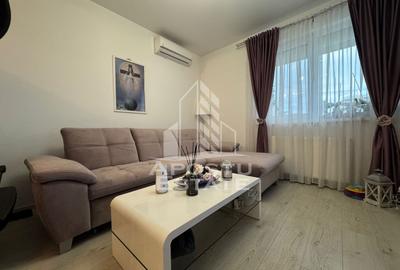 Apartament cu 2 camere semidecomandat, mobilat în Giroc