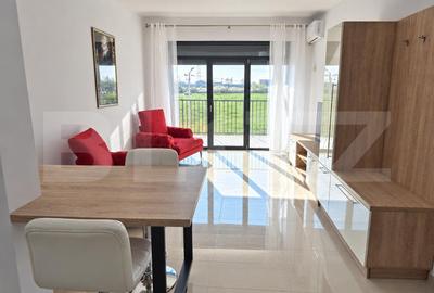 Apartament cu 2 camere semidecomandat, mobilat în Giroc
