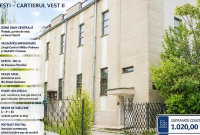 Spațiu comercial, de 1,020 mp, în Central