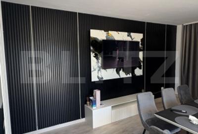 Penthouse cu 3 camere semidecomandat, mobilat în Florești