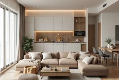 Apartament cu 3 camere semidecomandat în Central