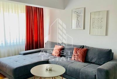 Apartament cu 2 camere semidecomandat, mobilat în Torontalului
