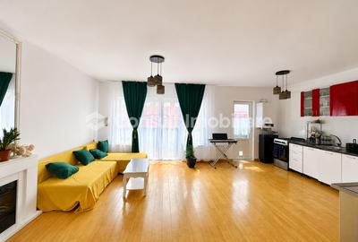 Penthouse cu 3 camere semidecomandat în Mănăștur