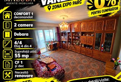 Apartament cu 2 camere decomandat în Ceair