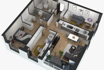 Apartament cu 4 camere decomandat în Circumvalațiunii