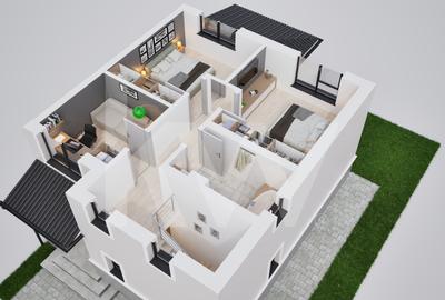 Casa duplex 4 camere in cartier nou Șură Mica - 12
