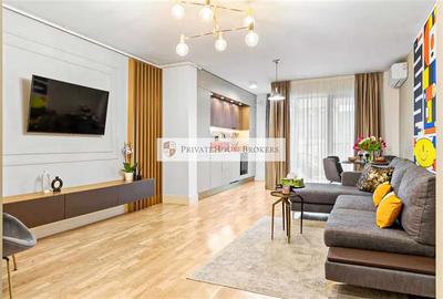 Apartament cu 2 camere semidecomandat, mobilat în Floreasca