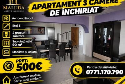 Apartament cu 3 camere decomandat în Calea București