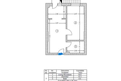 Apartament 2 camere cu 28 mp curte, metrou Dimitrie Leonida - Berceni - 10