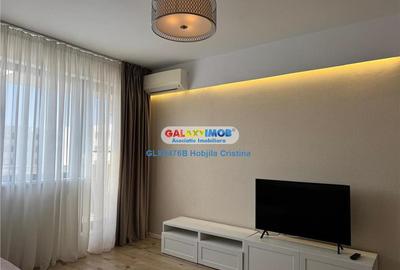 Apartament cu 2 camere semidecomandat, mobilat în Băneasa