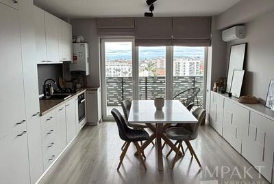 Apartament cu 3 camere semidecomandat, mobilat în Mărăști