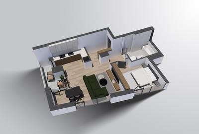 Apartament 2 camere etaj 5 - Alenia Botanic Park - 2