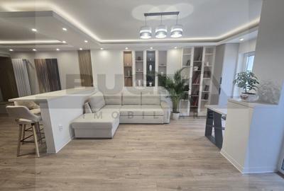 Apartament cu 2 camere semidecomandat, mobilat în Dâmbul Rotund