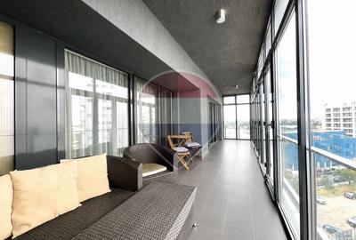 Apartament cu 2 camere nedecomandat, mobilat în Faleza Nord