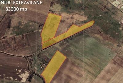 Teren agricol extravilan de 83000 mp, în Central