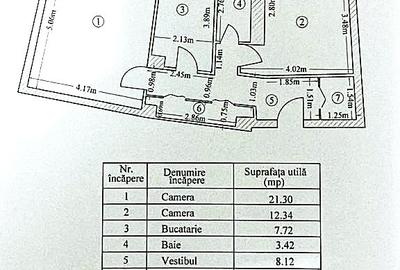 Apartament 2 camere spatios, 67 mp, mobilat cu priveliste panoramica - 7