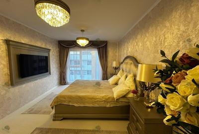 Apartament cu 3 camere, mobilat în Popești-Leordeni