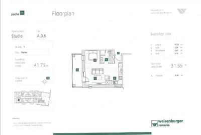 Studio lux| Incalzire in pardoseala| Balcon 8 mp I Comision 0%| - 7