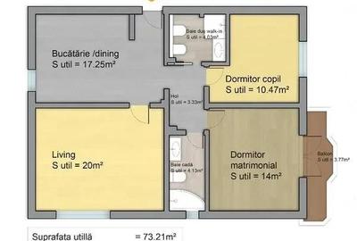 Inchiriere Apartament 3 camere decomandat Unirii - 10