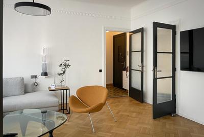 PIATA LAHOVARI, 3 camere lux, 67 mp, etaj 3, imobil în stil art deco, centrala - 7