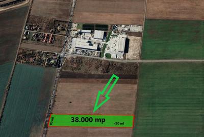 Teren agricol intravilan de 38000 mp, în Central