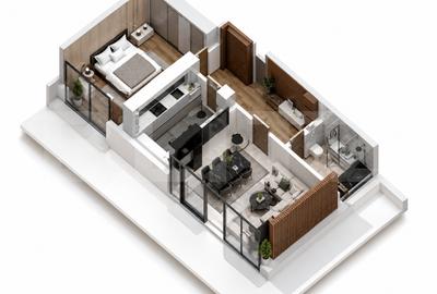 Apartament cu 2 camere decomandat în Calea Severinului