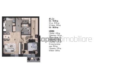 Apartament nou, modern cu 2 camere - Ultracentral -  Cuza Voda - 3