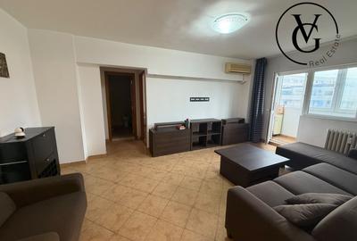 Apartament cu 2 camere semidecomandat, mobilat în Mihai Bravu