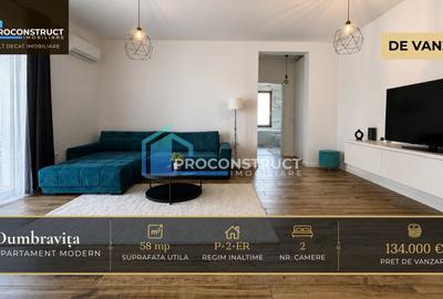 Apartament cu 2 camere, mobilat în Dumbrăvița
