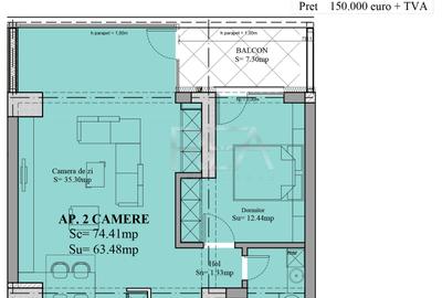 2 camere - Sebastian - Predare in 2027 - 2