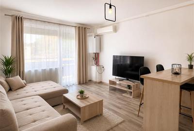 Apartament cu 2 camere decomandat, mobilat în Tractorul