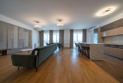 Apartament cu 4 camere semidecomandat, mobilat în Șoseaua Nordului