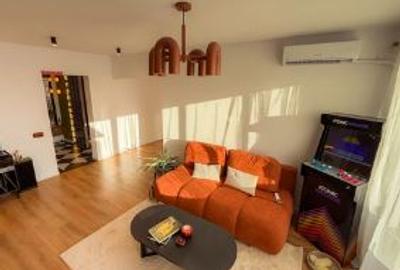 Apartament cu 3 camere semidecomandat, mobilat în Iancului