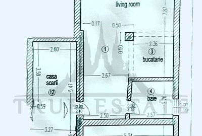 Apartament cu 2 camere de 81 mp,  in bloc modern,  in zona Polona-Eminescu - 14