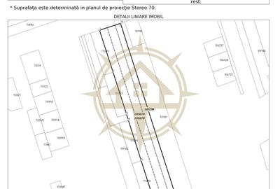 Teren Construcții intravilan de 9247 mp, în Ghermănești