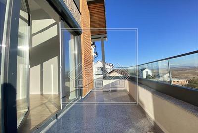 Penthouse nou  - 2 camere, 2 bai si balcon - intabulat - 10