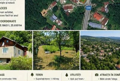 Casă individuală cu 3 camere în Telega